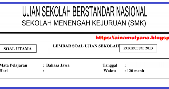 Contoh Soal Unggah Ungguh Basa Jawa Siswa Populer