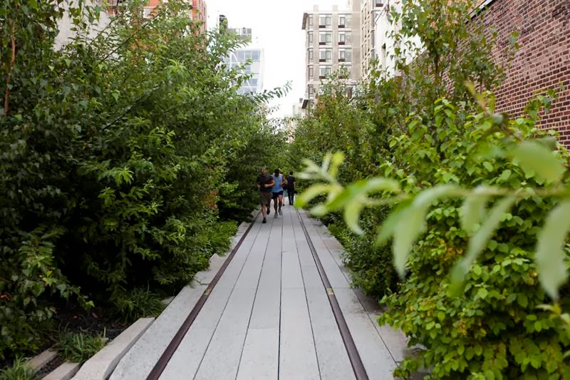Running Track of High Line Park, New York
