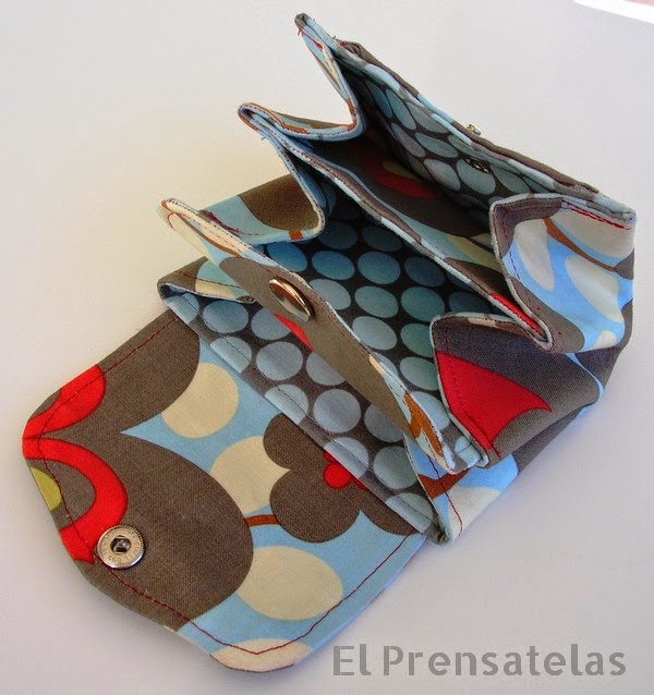 Patrón Cartera bolsillos