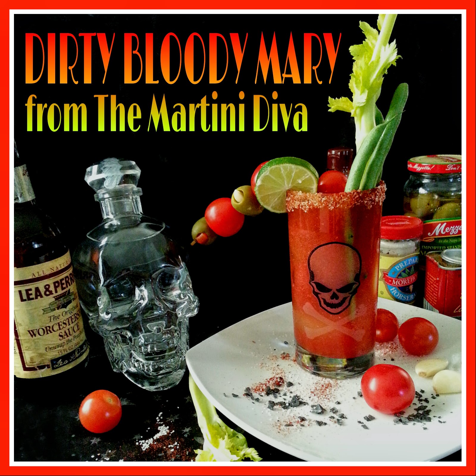 The MARTINI DIVA DIRTY Bloody Mary