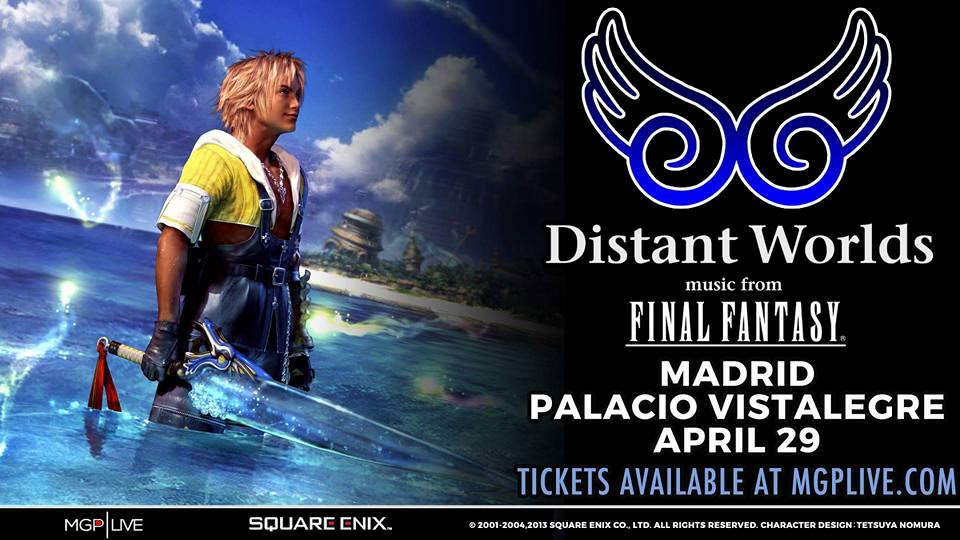 Eventos Llega a España "Final Fantasy Distant Worlds".