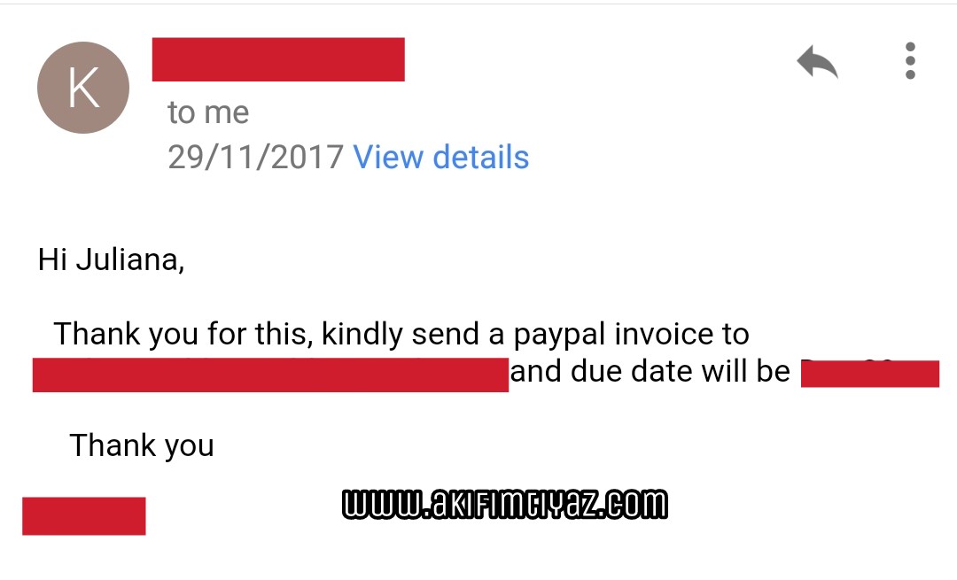 Cara Buat Invois Guna Akaun PayPal