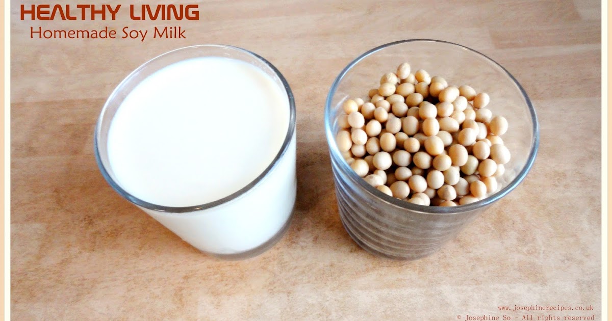 Josephine's Recipes How to Make soy milk at home 傳統豆漿製作 Josephine's