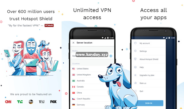 Aplikasi VPN Terbaik Untuk Android Terbaru 2019