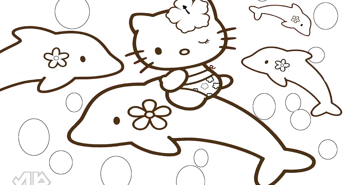 Mewarnai Hello Kitty | Belajar Mewarnai Gambar