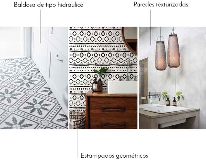 tendencias texturas baños 2017