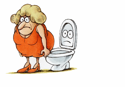 Alte Frau will sich hinsetzen - Schwiegermutter Comic lustig Alte Frau will sich hinsetzen - Schwiegermutter Comic lustig