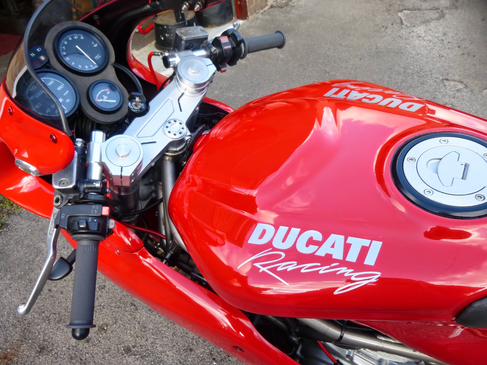 ducati track bike