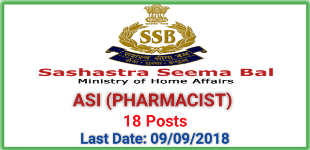 pharmacist-asi-recruitment-in-ssb-18-post