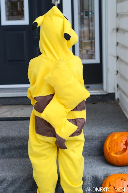 Pikachu DIY costume