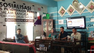 Tagline "Bantuki Pak Wakil" Disoal Aktifis di Kegiatan KPU