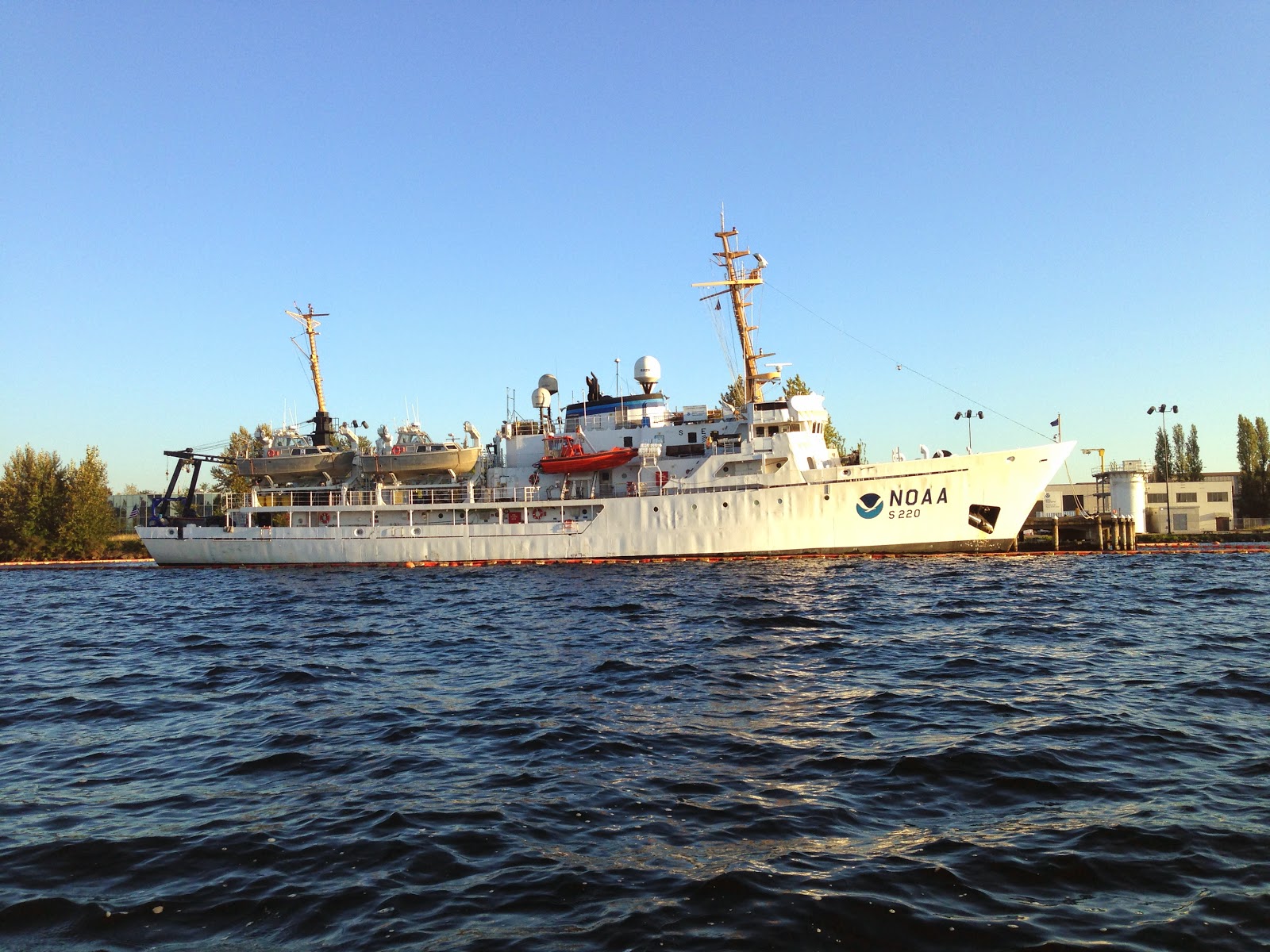 The NOAA Fairweather Hydrographic Survey Vessel