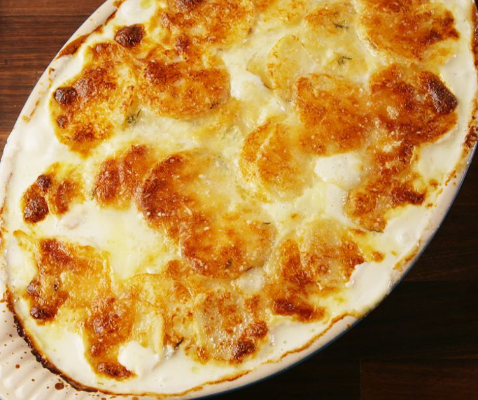 Garlic Parm Au Gratin - food-drink-recipes.com Garlic Parm Au Gratin - food-drink-recipes.com