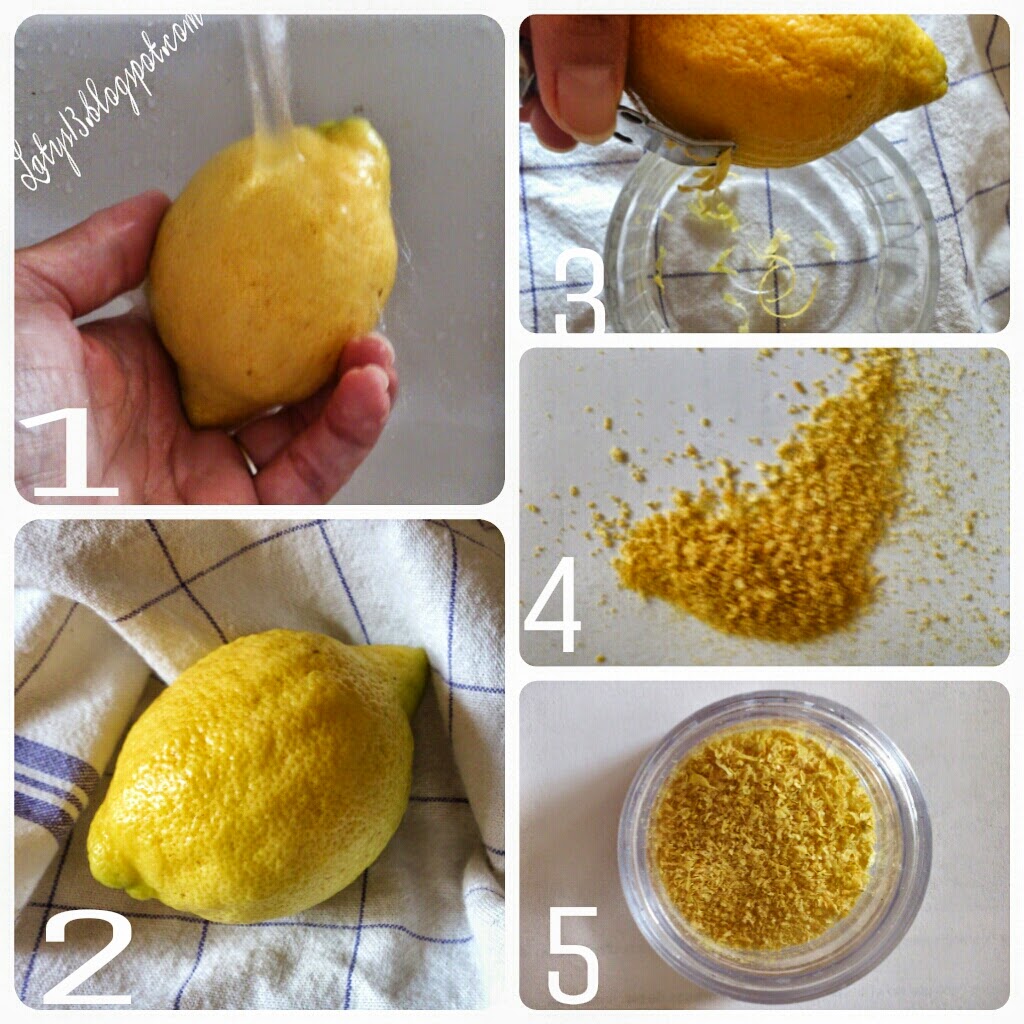 Latys Poudre de zestes de citron Bio maison