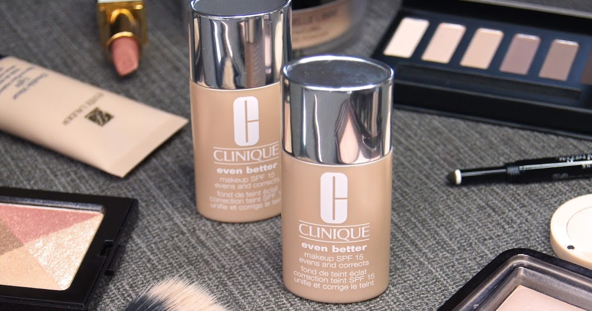 / UK Blog: Clinique Even Better Foundation Review Swatches
