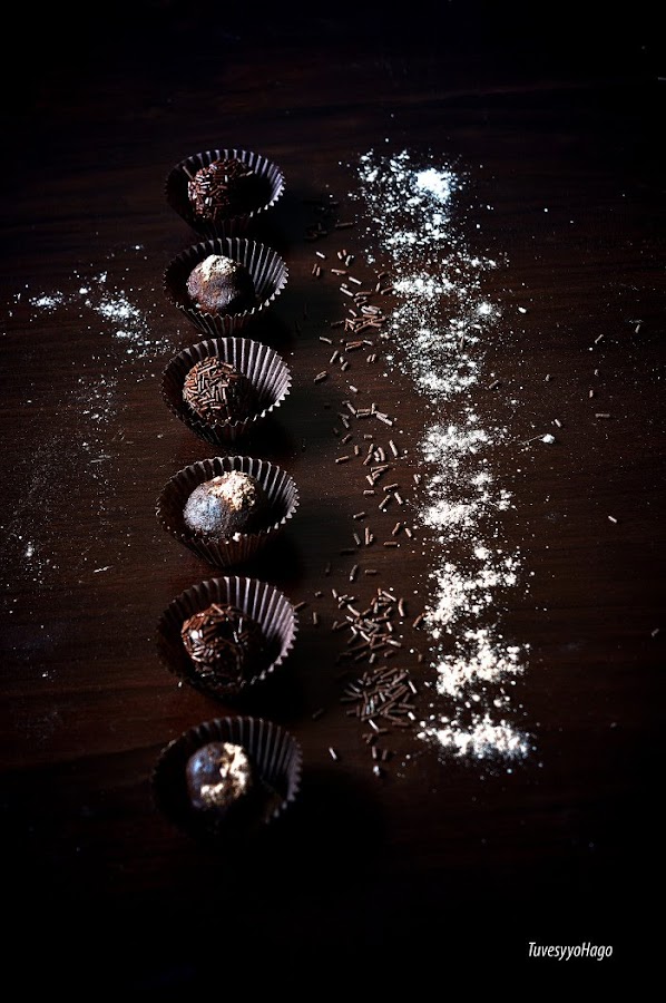 Trufas de Chocolate para niños con solo 2 ingredientes - TuvesyyoHago