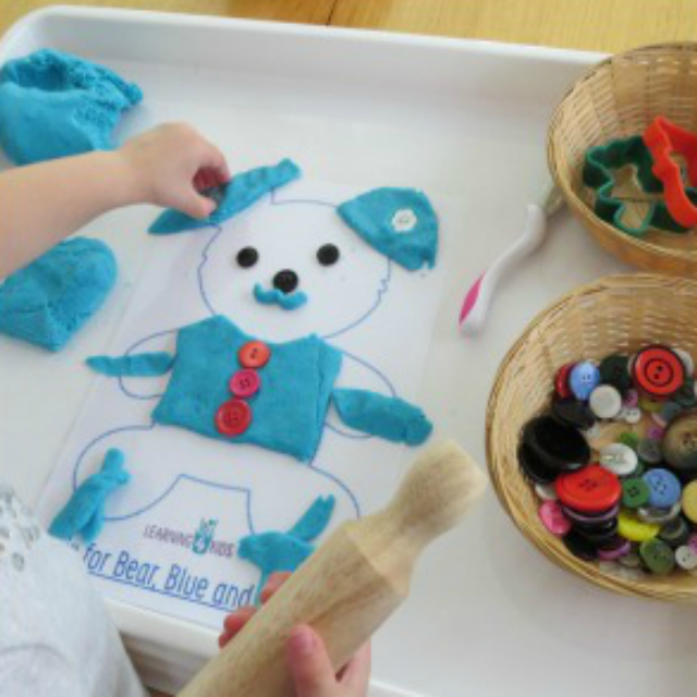 juegos infantiles con plastilina