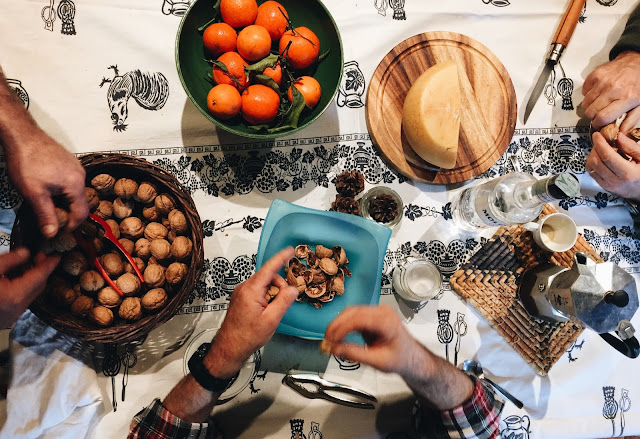 Winter morning in Italy, La Tavola Marche