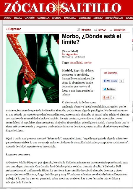 revista QUO | Morbo, ¿Dónde está el límite?