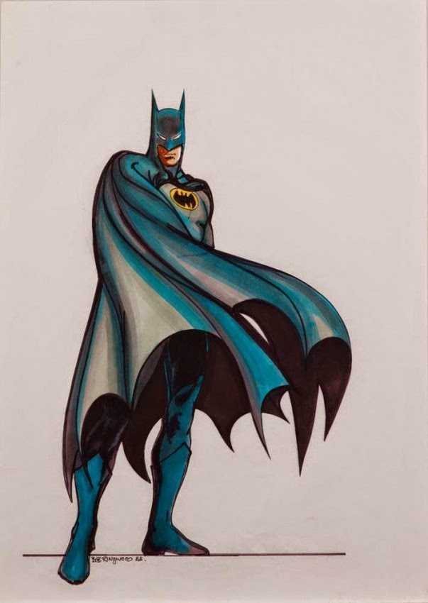 Film Sketchr: Masterful BATMAN 1989 Costume Concept Art by Bob Ringwood