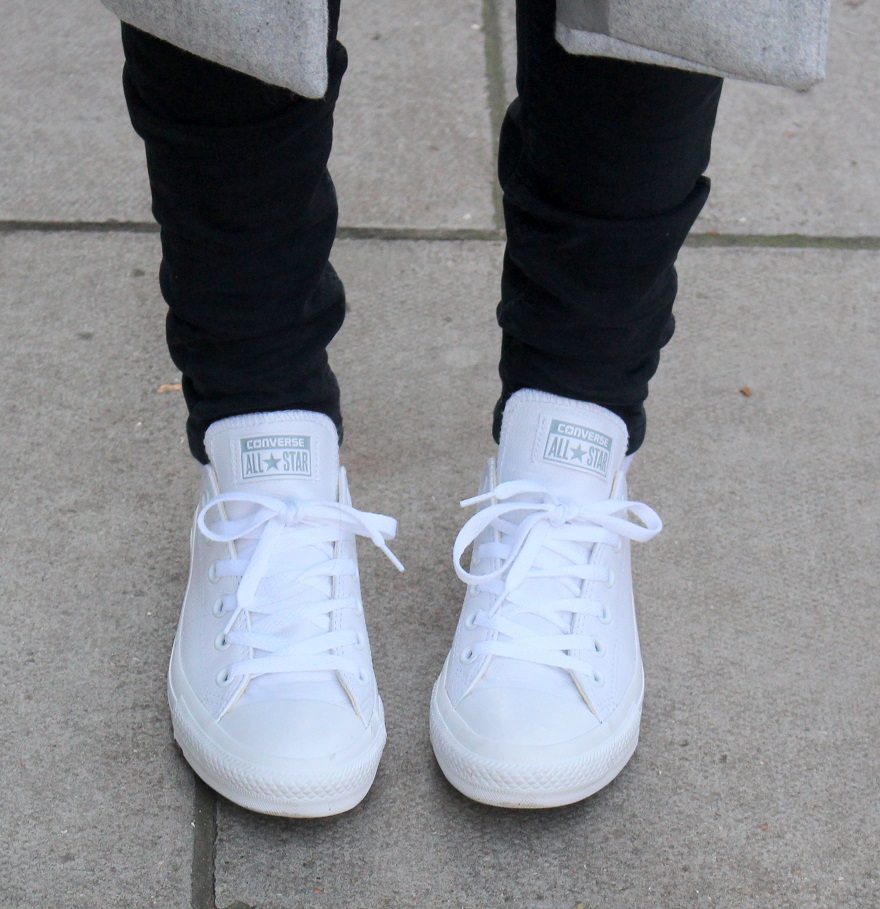 converse monochrome white