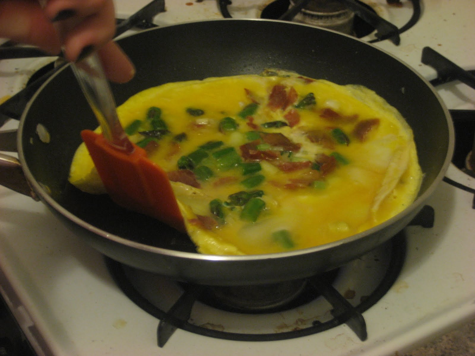Kelly's Kitchen Duck Egg Omelet