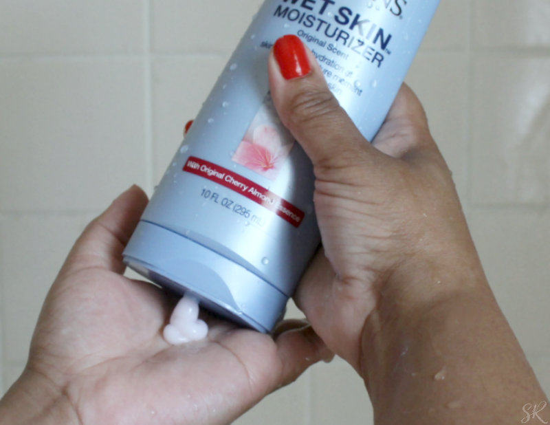Trying Something New Jergens Wet Skin Moisturizer STACIE RAYE