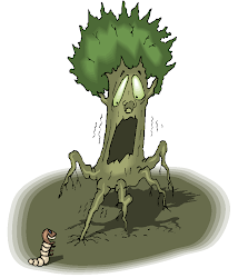 clipart scary tree microsoft