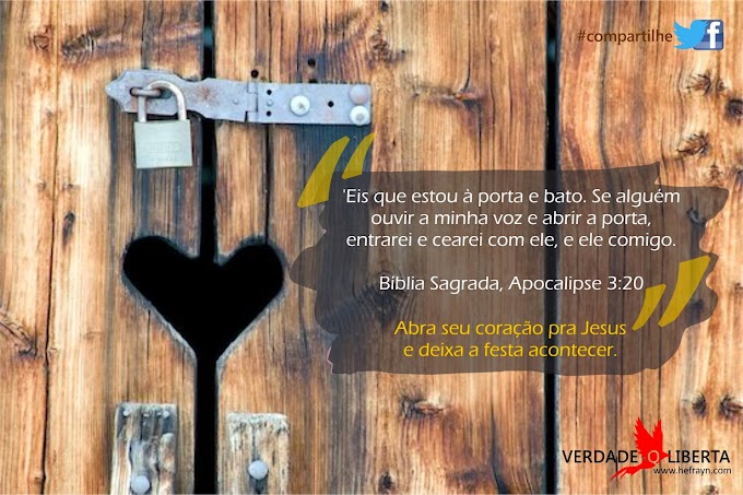 Compartilhe Apocalipse 3:20