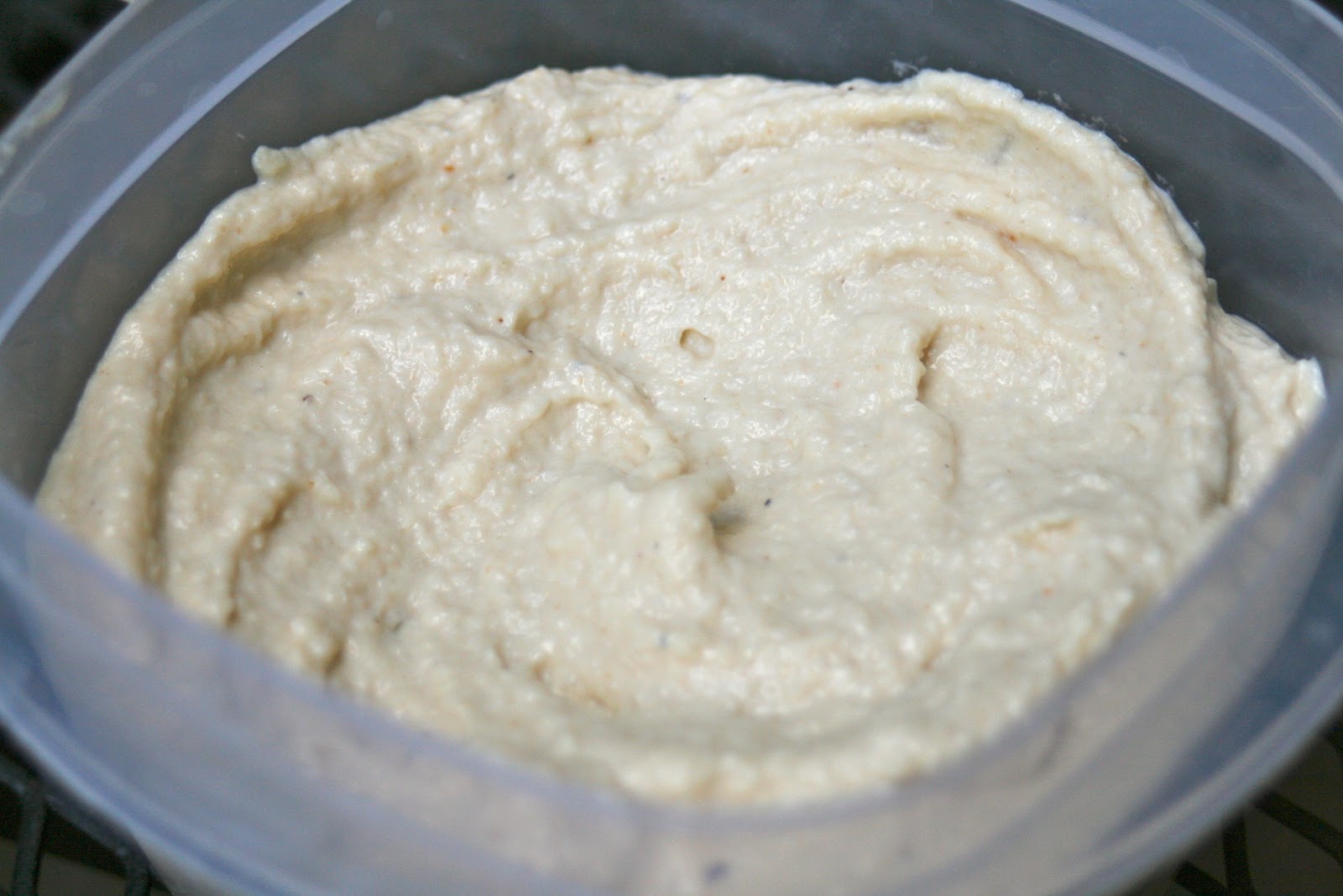 CupcakesOMG! TwoFaced Tuesday Cont'd Heart of Palm Hummus (or Fauxmmus)