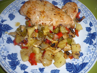 En la cocina con Ana : Dieta PP : pollo al horno con verduras al ...