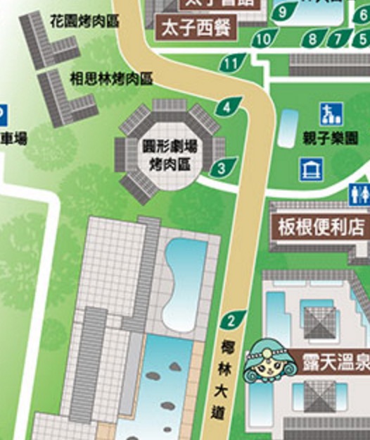椰林大道-親子樂園-圓形劇場 烤肉區|林再來薩克斯風表演
