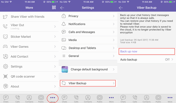 how to retrieve deleted viber messages
