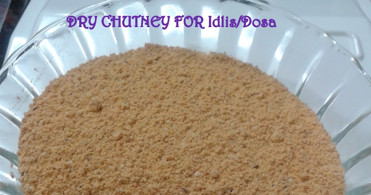 Baawarchikhana DRY CHUTNEY POWDER FOR IDLIS AND DOSA