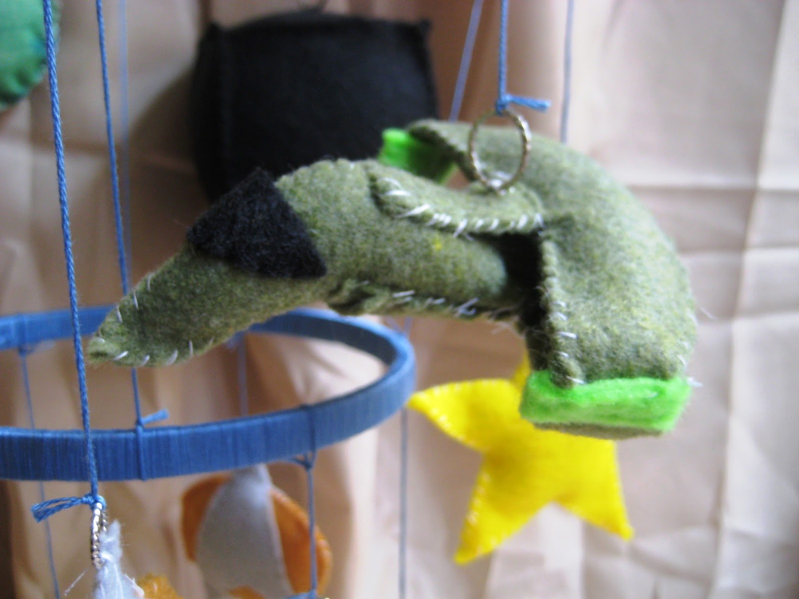 Becky and the Beanstalk Star Trek Baby Mobile