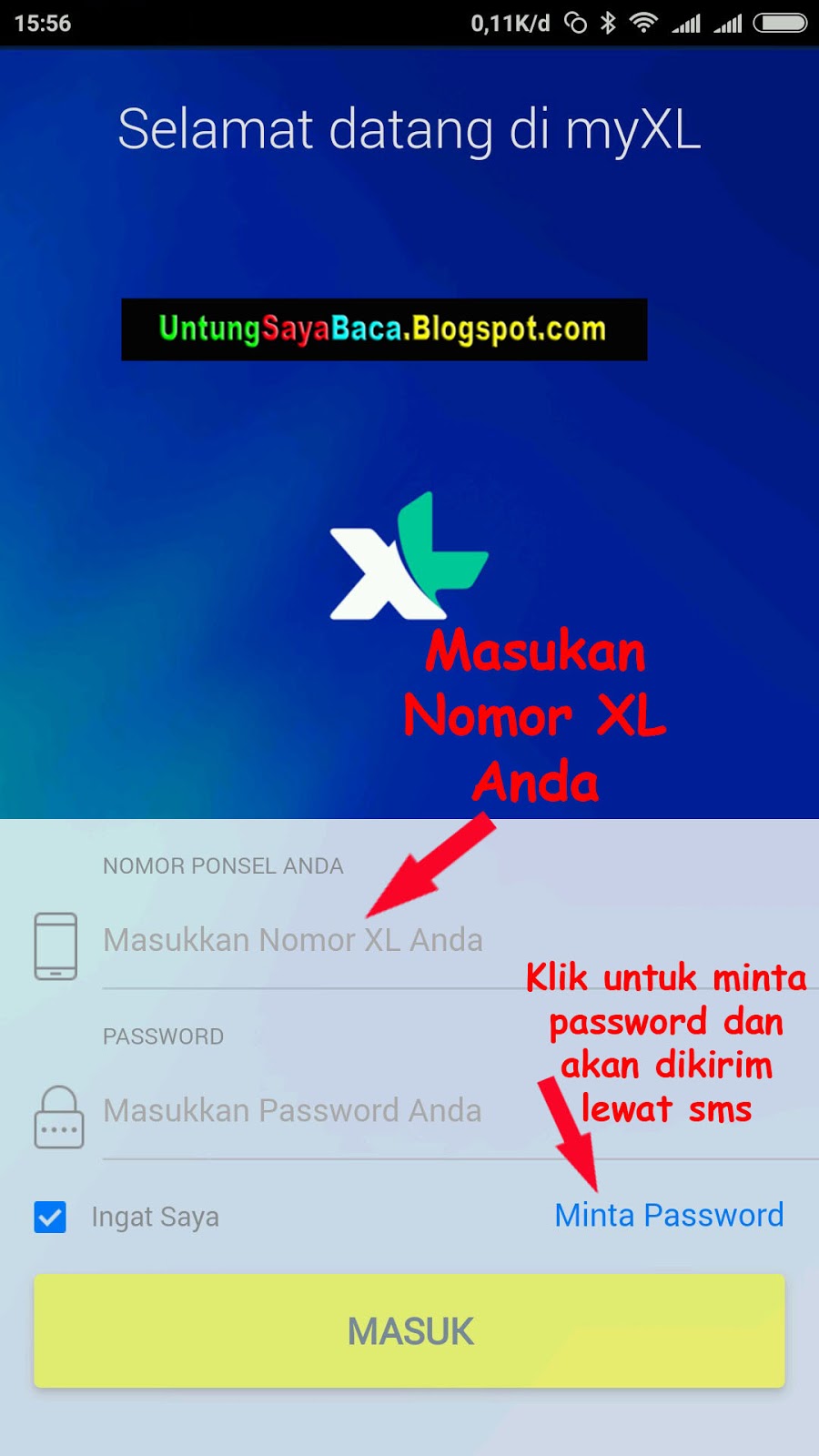 Cara cek data registrasi nomor XL USB