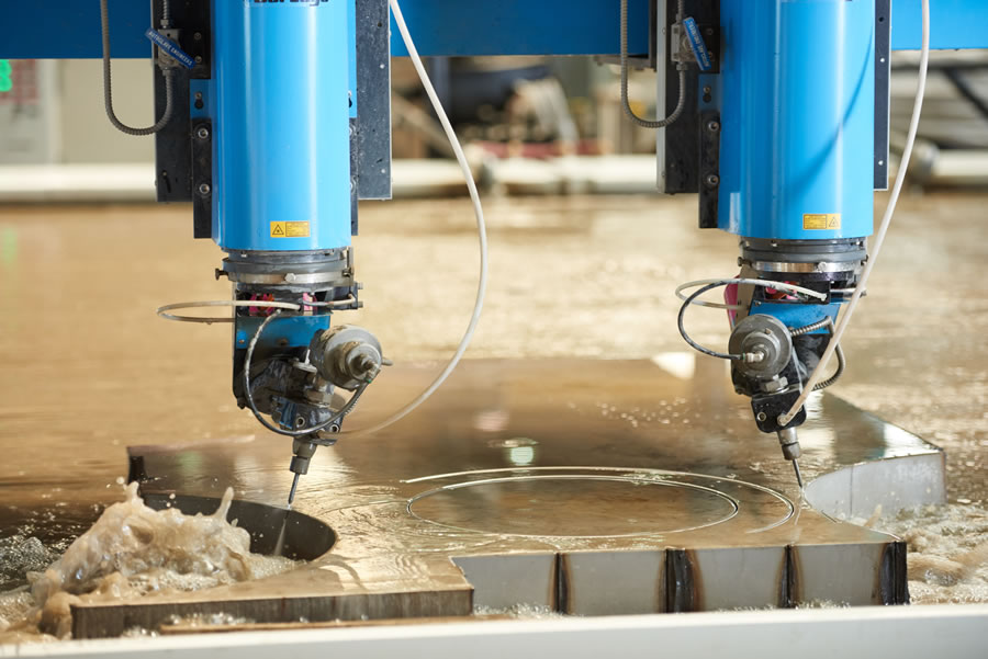 Water Jet Machines by Jet Edge: JACQUET Midwest Adds Dual 5-Axis Water ...