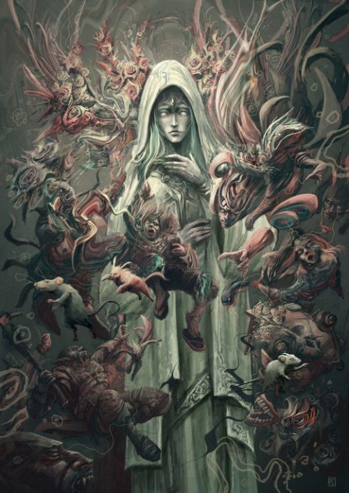 As incríveis e surreais ilustrações de fantasia de Patricio Clarey Patricio Clarey artstation arte ilustrações surreais fantasia quadrinhos