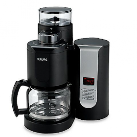 One Cup Coffee Maker with Grinder