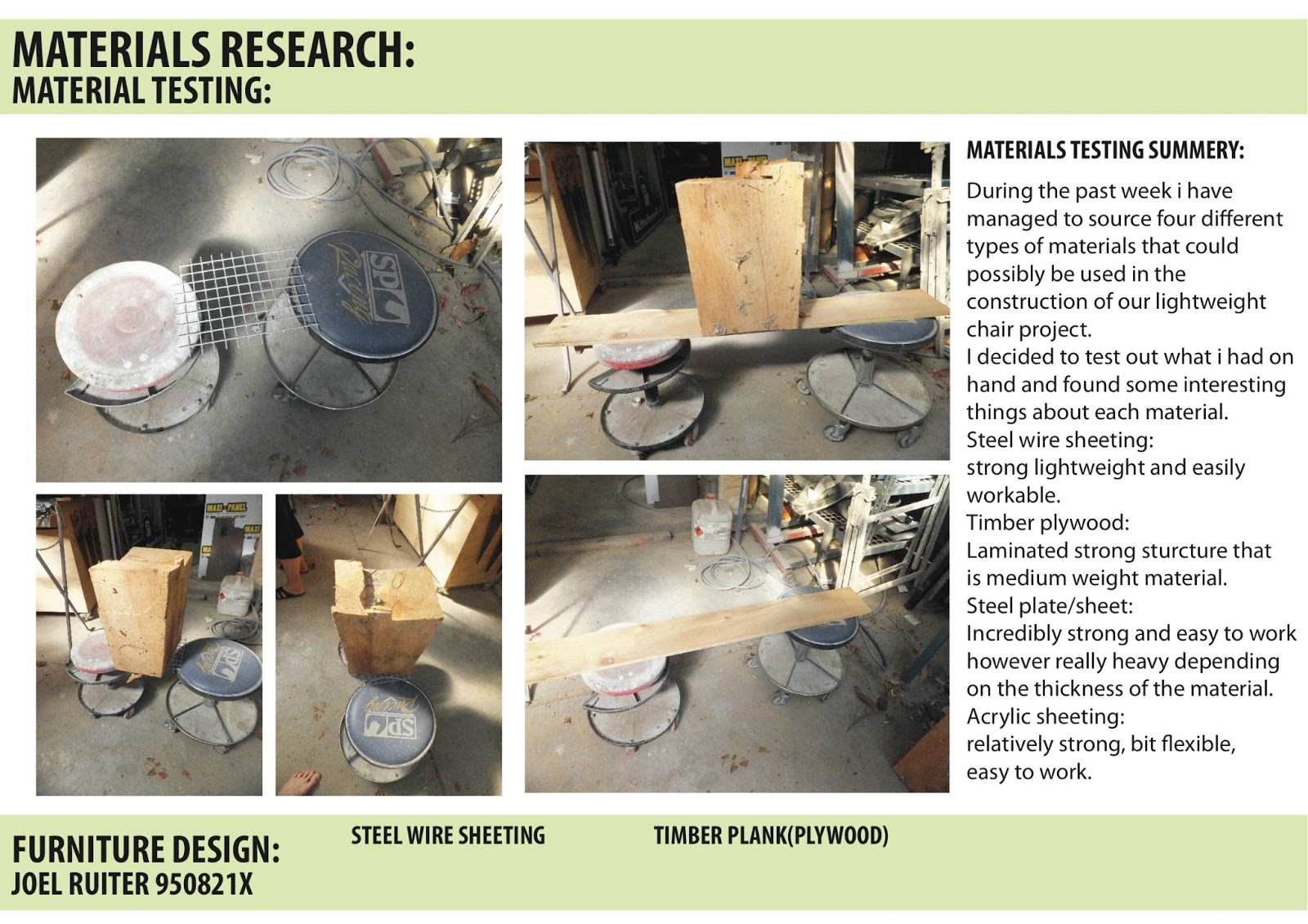 Joel Ruiter Furniture design Materials Research Part B