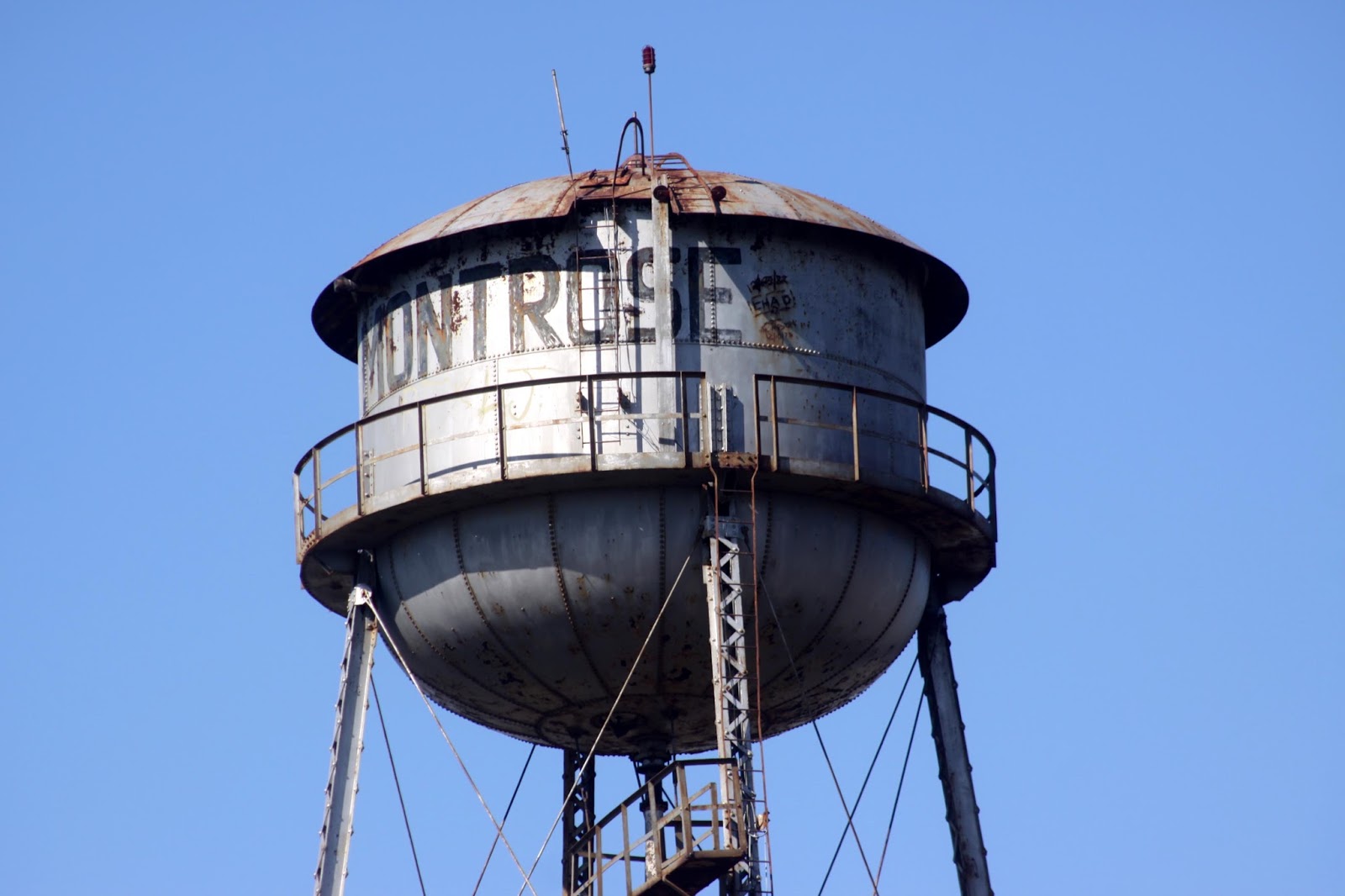 IMAGES OF OUR PAST OLD WATER TANK, MONTROSE,
