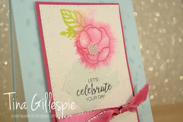 scissorspapercard, Stampin' Up!, CASEing The Catty, Soft Sayings, Work Of Art, Bunch Of Blossoms, Dragonfly Dreams, Picture Perfect Birthday