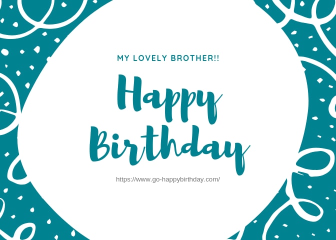 Birthday Wishes To Brother Birthday Wishes To Brother