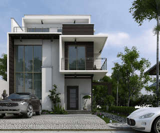 Desain Rumah Mewah Minimalis 2 Lantai Model Baru Kekinian Desain Rumah Mewah Minimalis 2 Lantai Model Baru Kekinian
