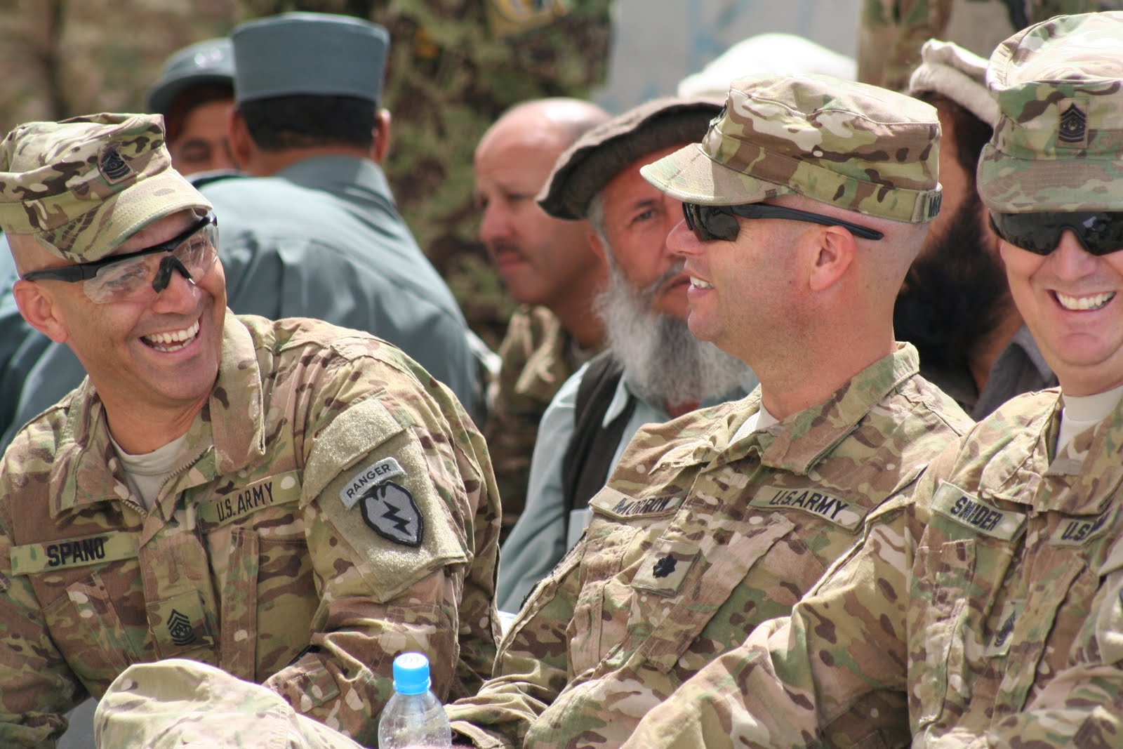 Write Softly: afghanistan - CSM Spano and Col Kim