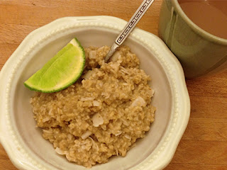 Coconut and Lime Oatmeal Recipe