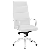 White Leather Mid Century Modern Office Chair White Leather Mid Century Modern Office Chair