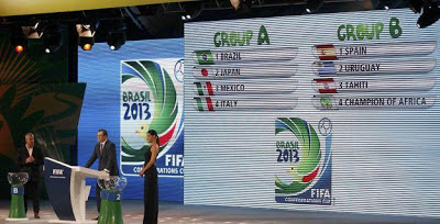 Jadwal Piala Konfederasi Brasil 2013