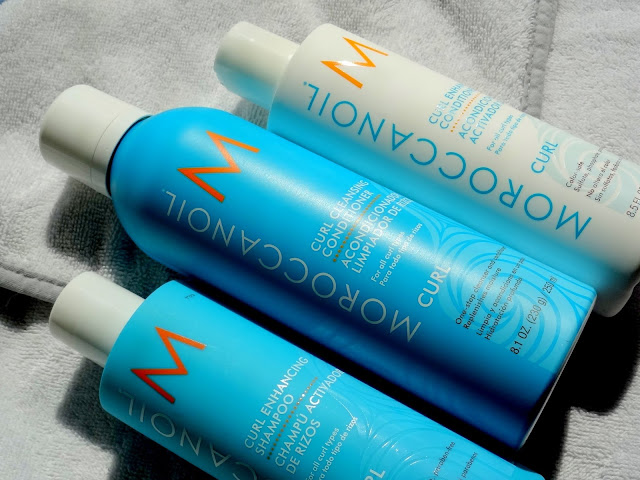 Moroccanoil Curl Enhancing Shampoo, Conditioner and Curl Cleansing Conditioner