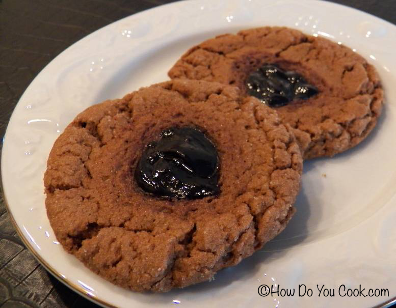 How Do You Peanut Butter Cookies with Blackberry Jam